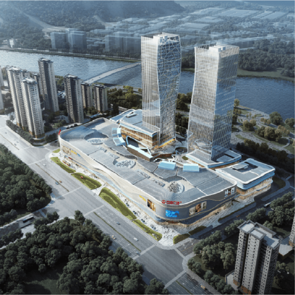 龙泉万达广场幕墙工程